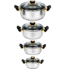 novel cuisisne bateria inoxidable