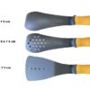 CIRCUS Set de Utensilios de Cocina 5 Piezas de Nylon para Antiadherente, Apto Lavavajillas 4 circus herramientas 3