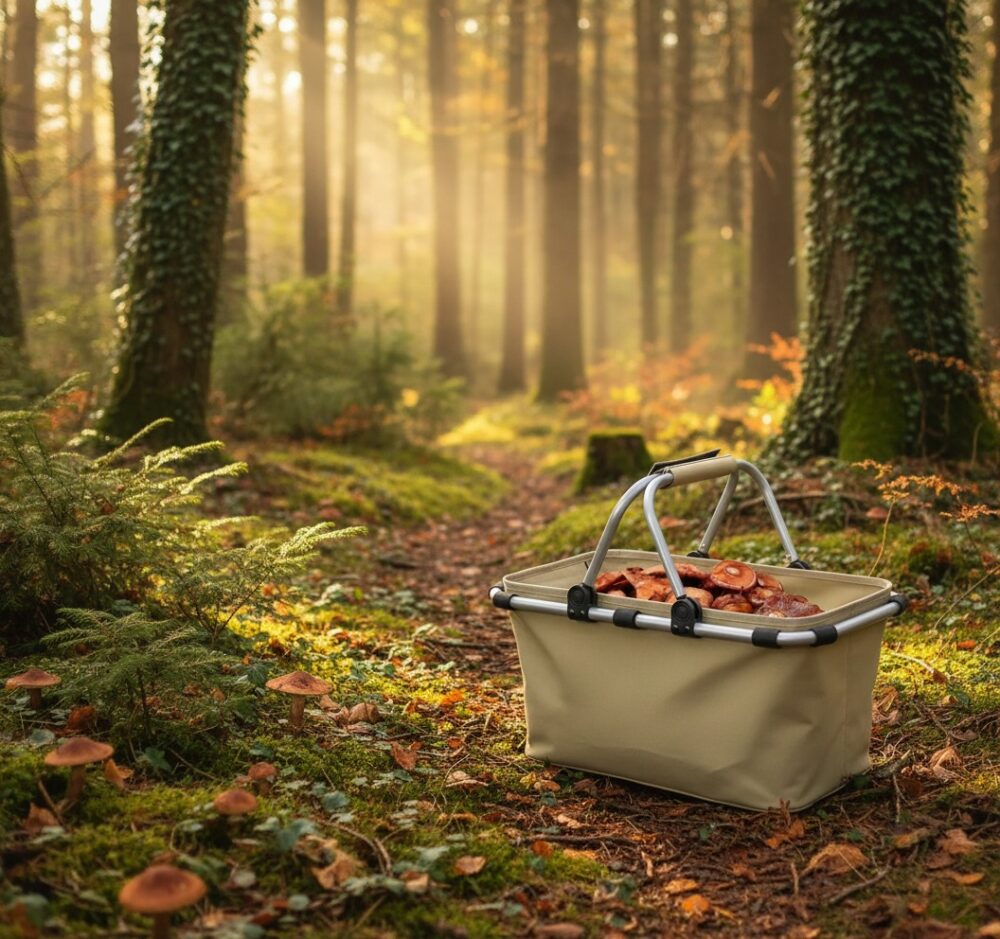 cesta para setas primavera fanquihogar
