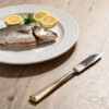 PALA TENEDOR DE PESCADO DE MARCA CRC MODELO 4520 BERLIN DECORADO